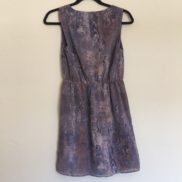 Purple mini dress you can dress up or down for dates, formals, weddings, etc! - Picture 2 of 4